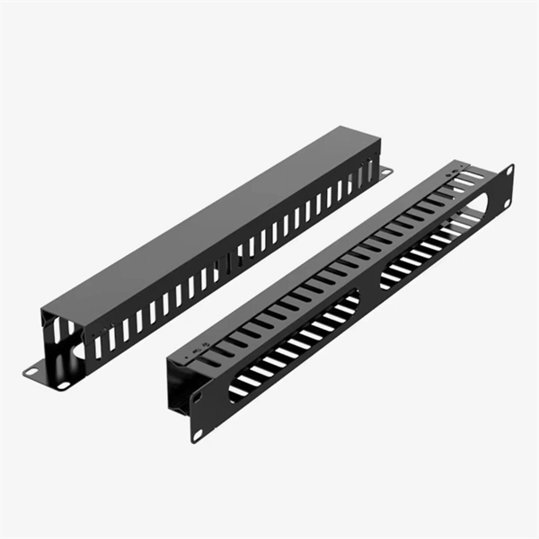 Horizontal connection to vertical cable tray