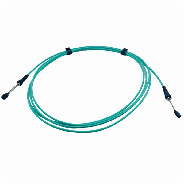 Method for applying heat shrink tubing to optical fiber cables