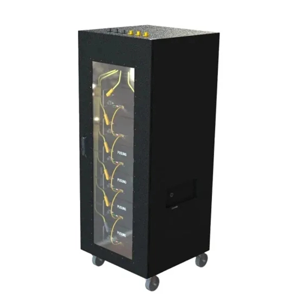 Where do the optical cables in the fiber distribution box come from 