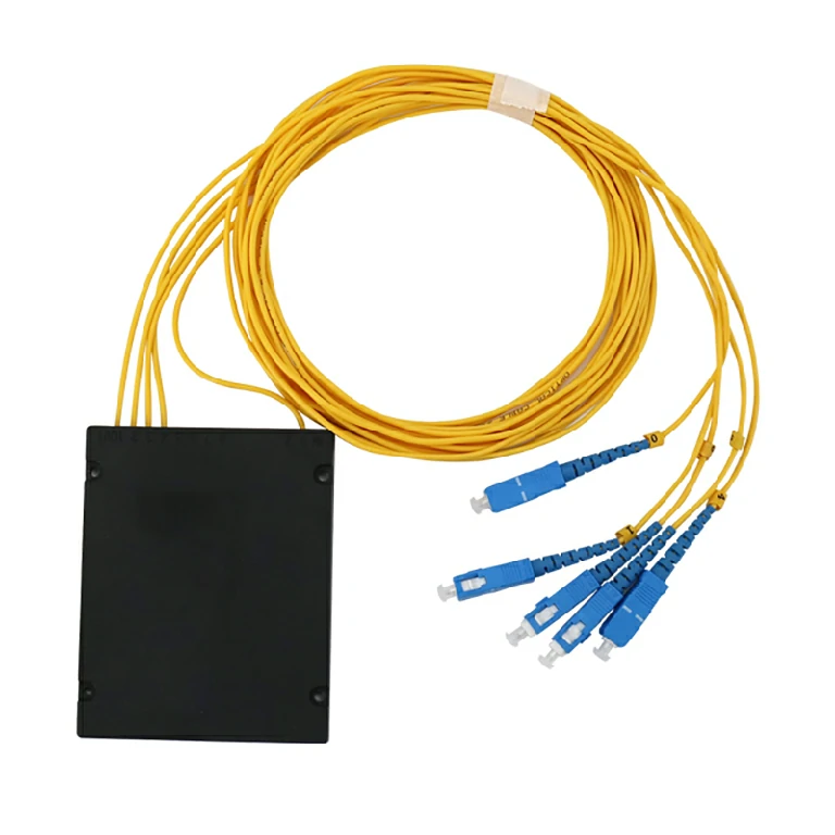 PLC optical splitter modules for FTTH and PON distribution